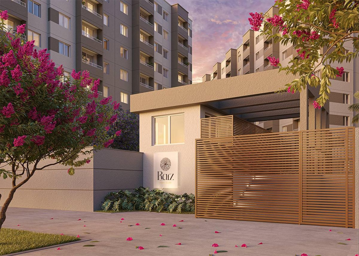 Raíz home clube construtora direcional construção 34 metros 