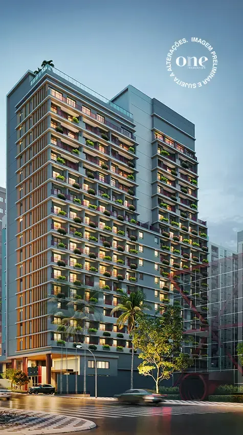 Made higienópolis construtora one lançamento 24 metros studi