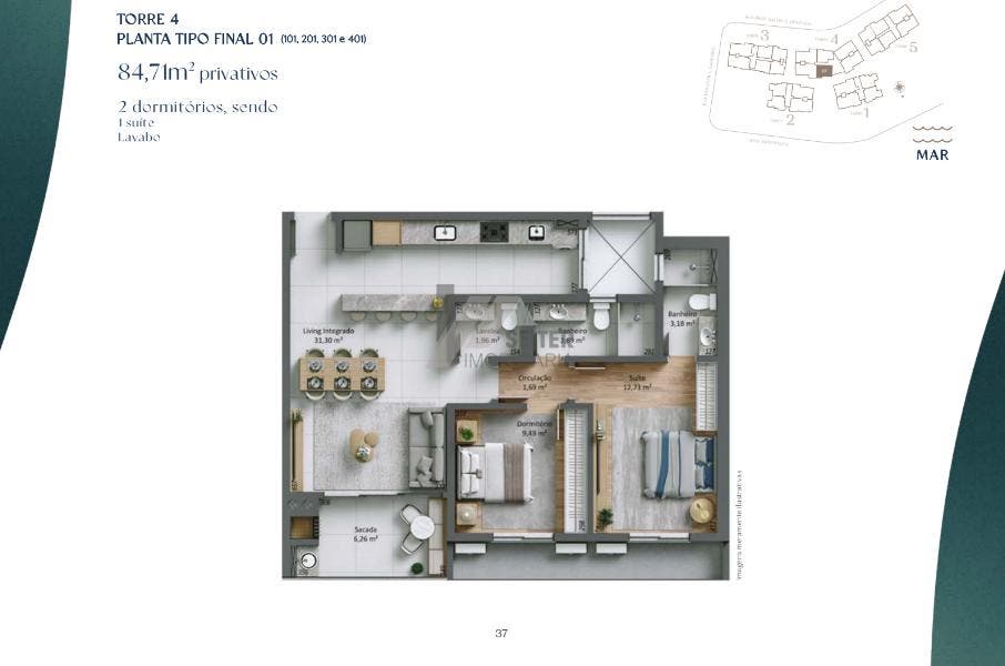 Apartamento a venda villa maggiore