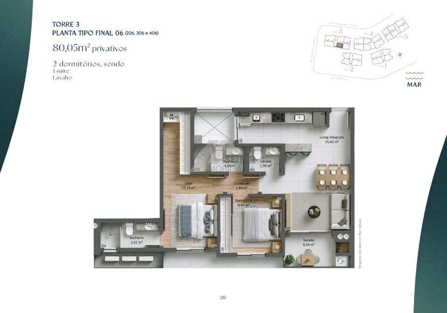 Apartamento a venda villa maggiore