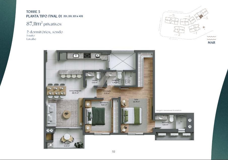Apartamento a venda villa maggiore