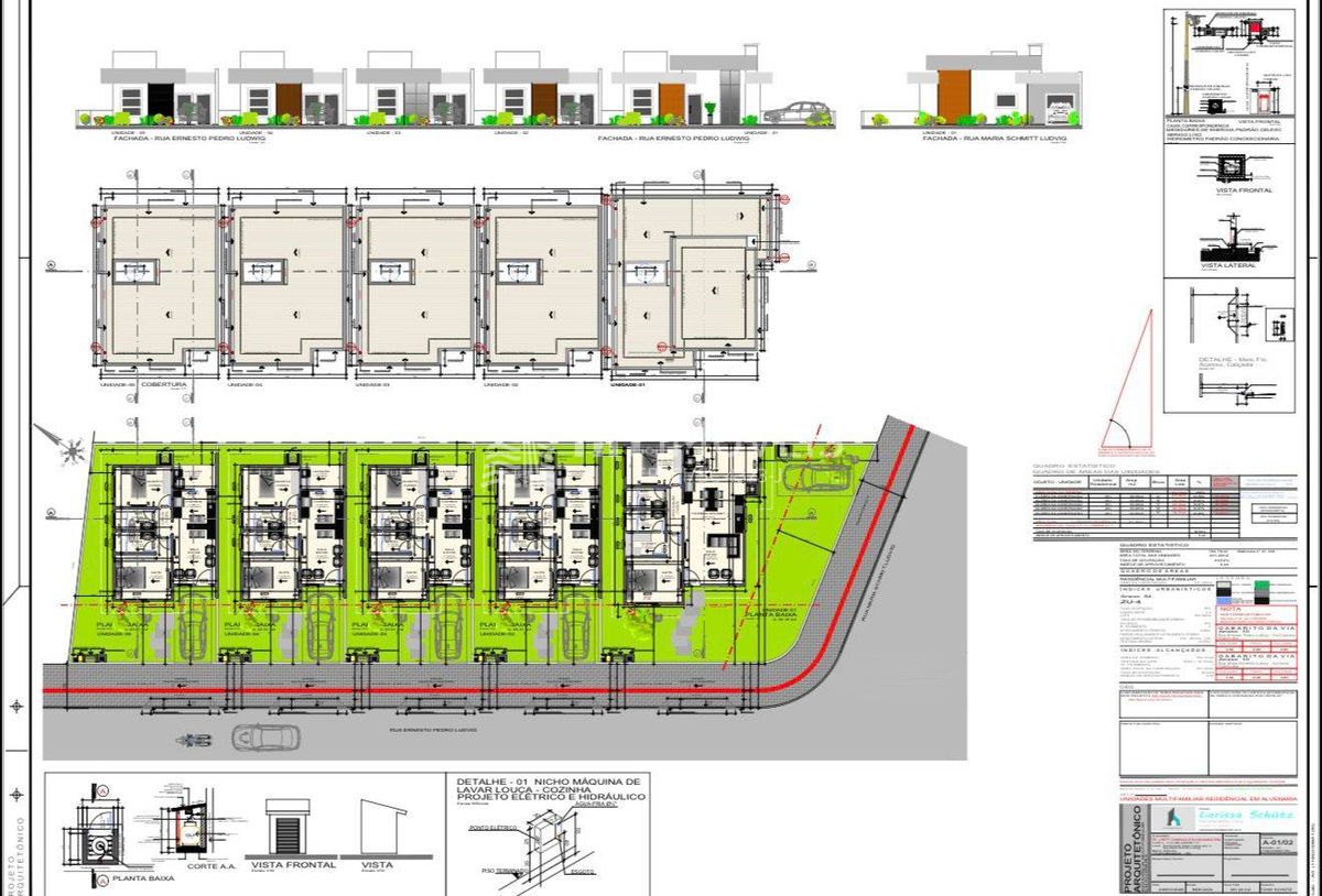 Casas geminadas - gabiroba - ituporanga - sc
