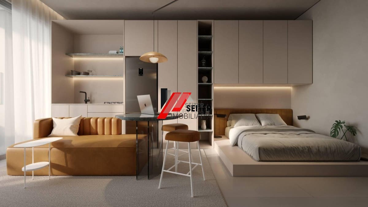 Apartamento tipo Studio com área privativa de 30m2 em Santo Antônio de Lisboa para venda