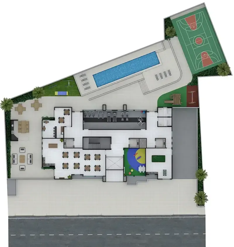 Roriz construtora exkalla pronto 105 metros 03 dormitórios s