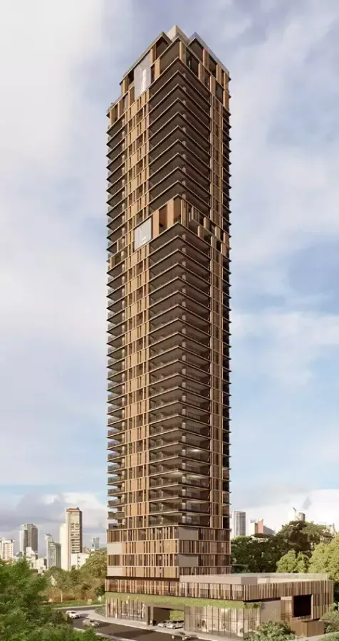 Autór jardins construtora benx construção 188 metros 03 suít