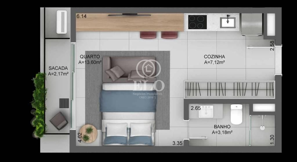 Apartamento, 1 quarto, 49 m² - Foto 27