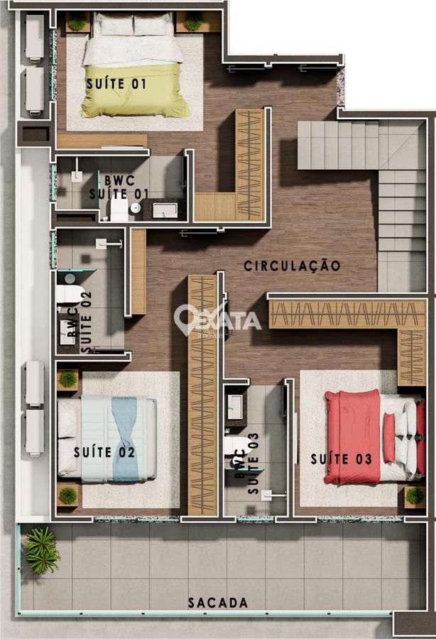Apartamento, 3 quartos - Foto 56