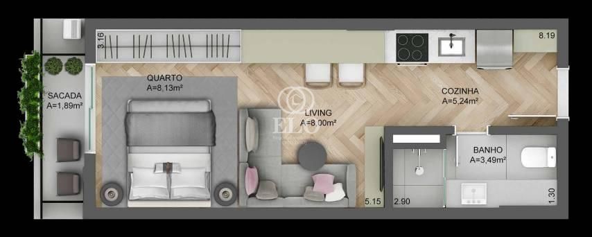 Apartamento, 1 quarto, 49 m² - Foto 26