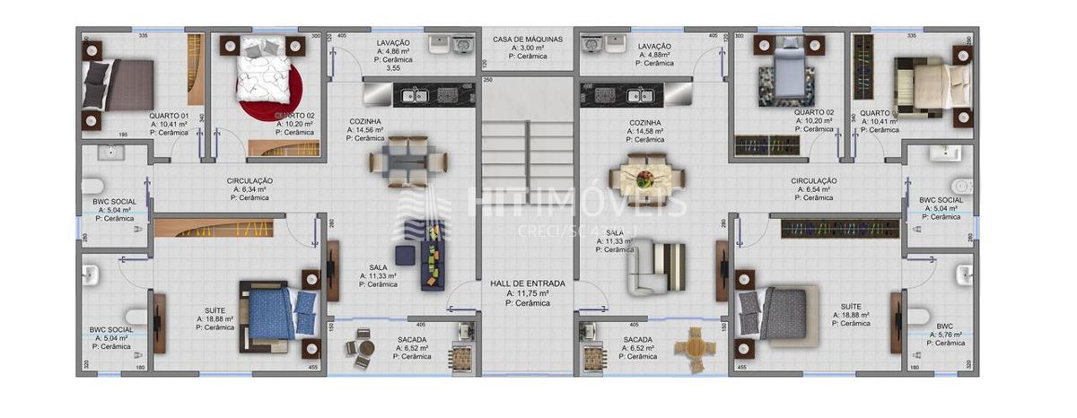 Apartamentos - gabiroba - ituporanga - sc
