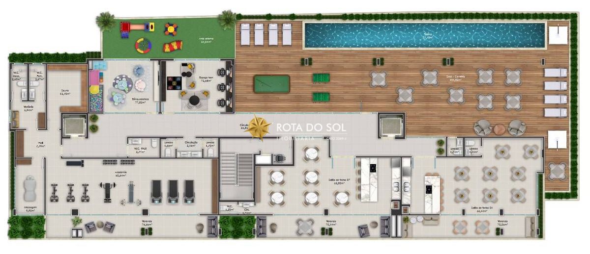Amalfi Residence Apartamento 3 Quartos à Venda Praia Bombas Bombinhas SC - 18