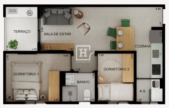 Apartamento com 2 quartos à Venda, Jardim Anália Franco - São Paulo