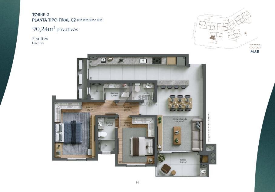 Apartamento a venda villa maggiore