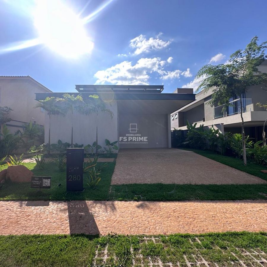 Casa térrea de 318,33m² em condomínio à venda com 04 quartos, Alphaville 1-Ribeirão Preto-Sp