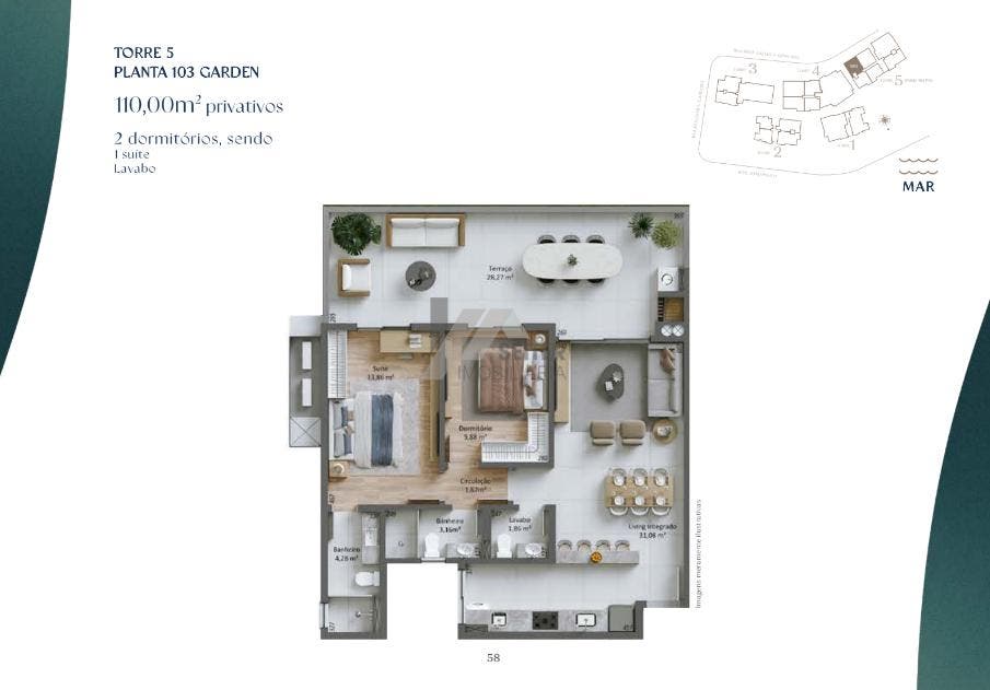 Apartamento a venda villa maggiore