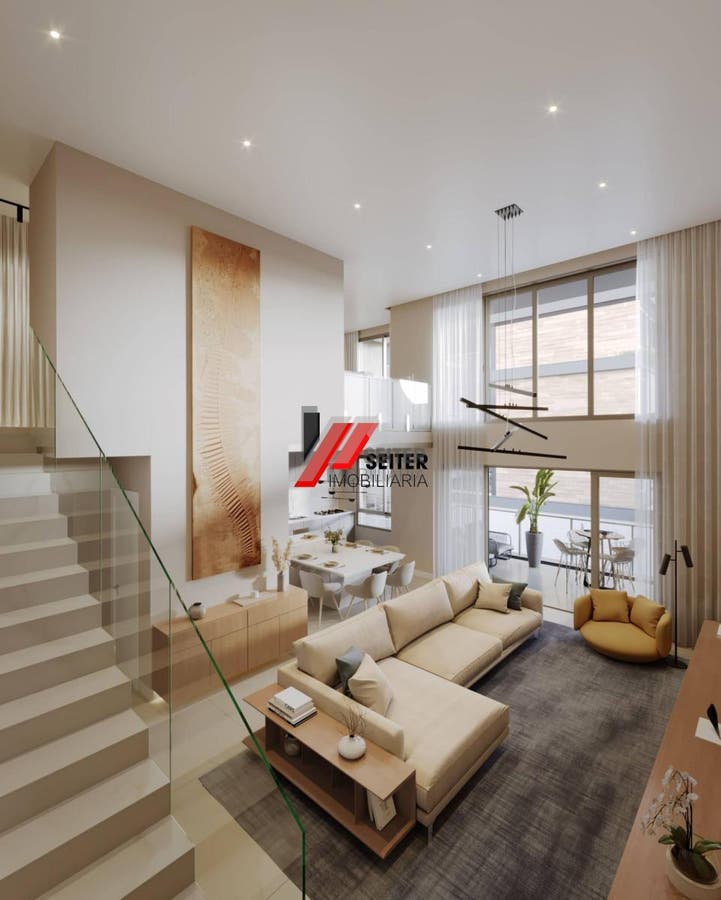 Loft a venda no bairro Cacupé com suíte