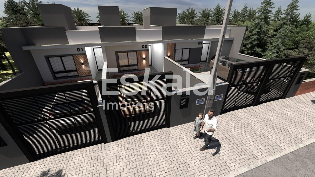 Casa geminada com 02 dormitórios três rios do sul - jaraguá do sul