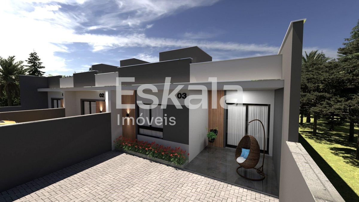Casa geminada com 02 dormitórios três rios do sul - jaraguá do sul