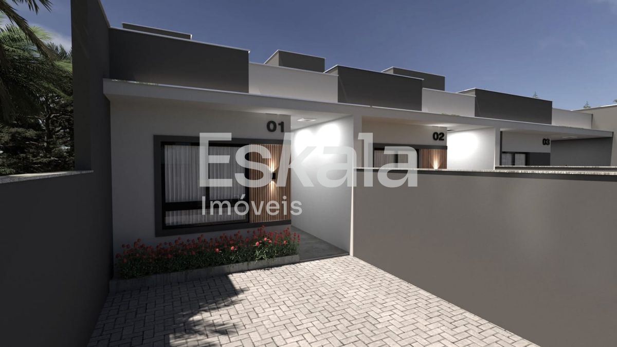 Casa geminada com 02 dormitórios três rios do sul - jaraguá do sul