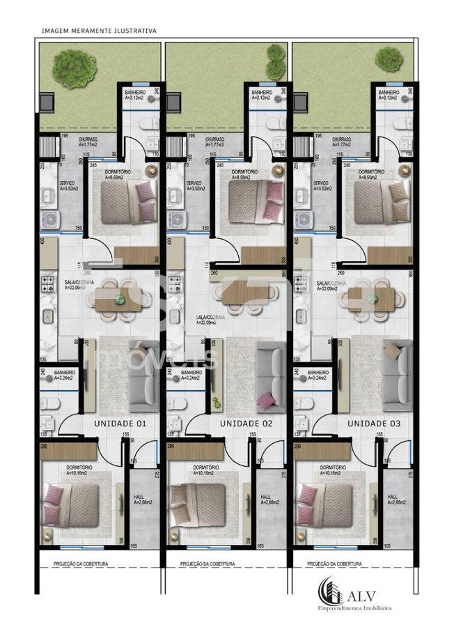Casa, 2 quartos, 65 m² - Foto 10