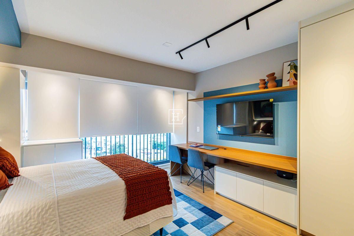 Flat/Loft/Estúdio com 1 quarto, Vila Anglo Brasileira - São Paulo
