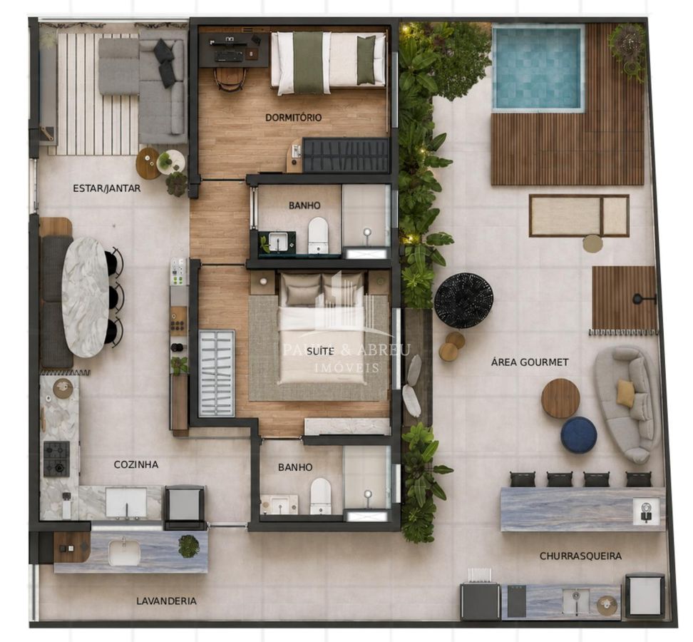 Apartamento, 2 quartos, 53 m² - Foto 24