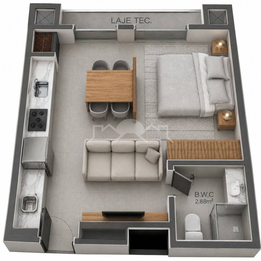 Loja-Salão, 35 m² - Foto 13
