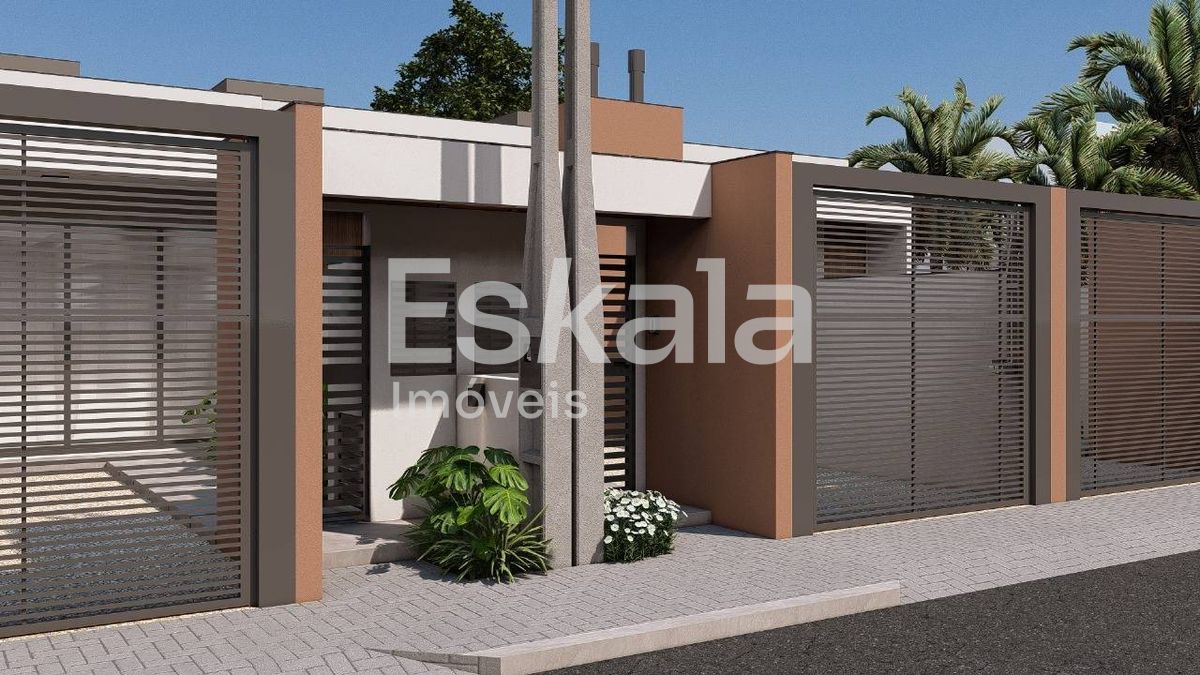 Casa geminada com 02 dormitórios, sendo 01 suíte bananal do sul - guaramirim