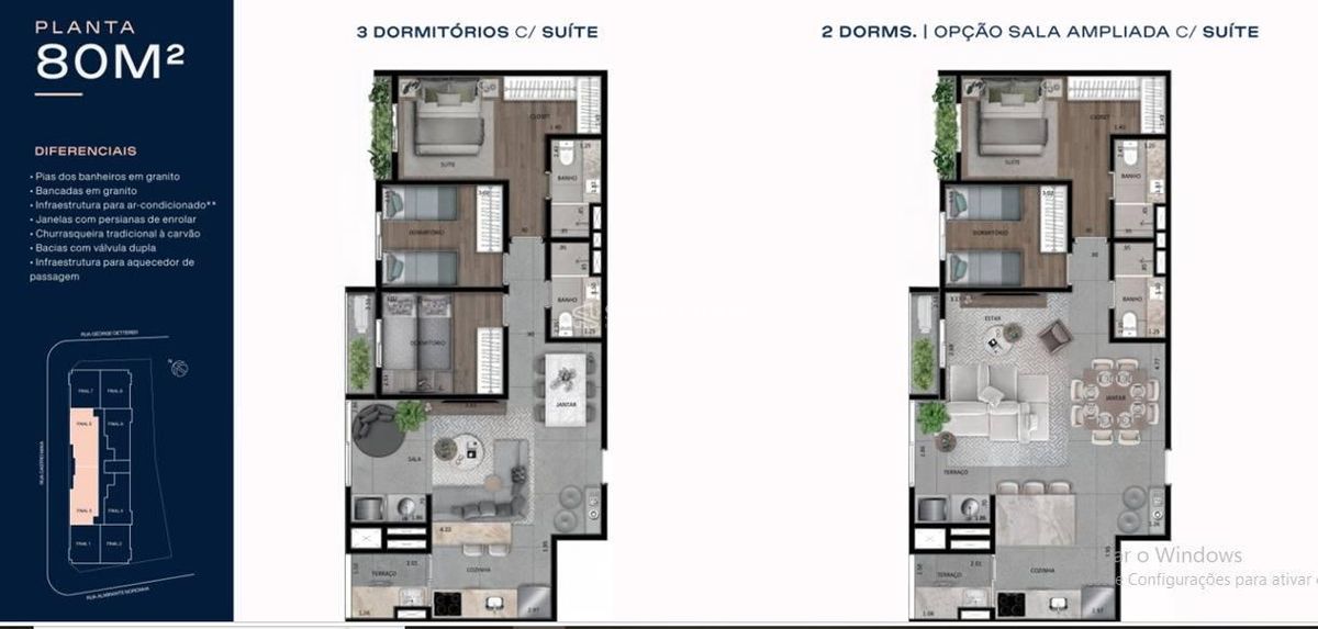 Apartamento, 3 quartos, 80 m² - Foto 20
