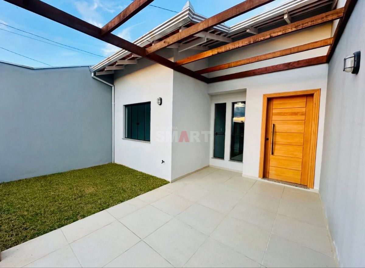 Casa Geminada Térrea - 2 Quartos - com Churrasqueira Bairro: Dona Francisca
