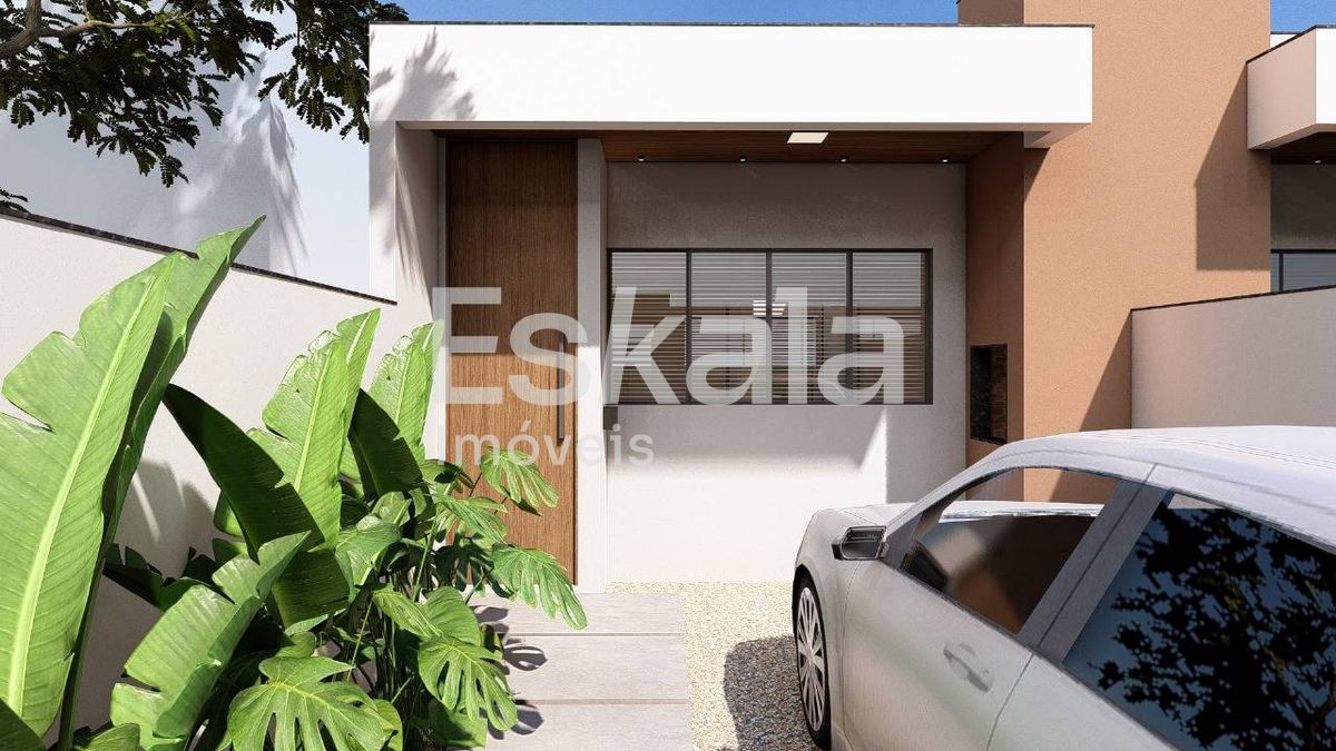 Casa geminada com 02 dormitórios, sendo 01 suíte bananal do sul - guaramirim