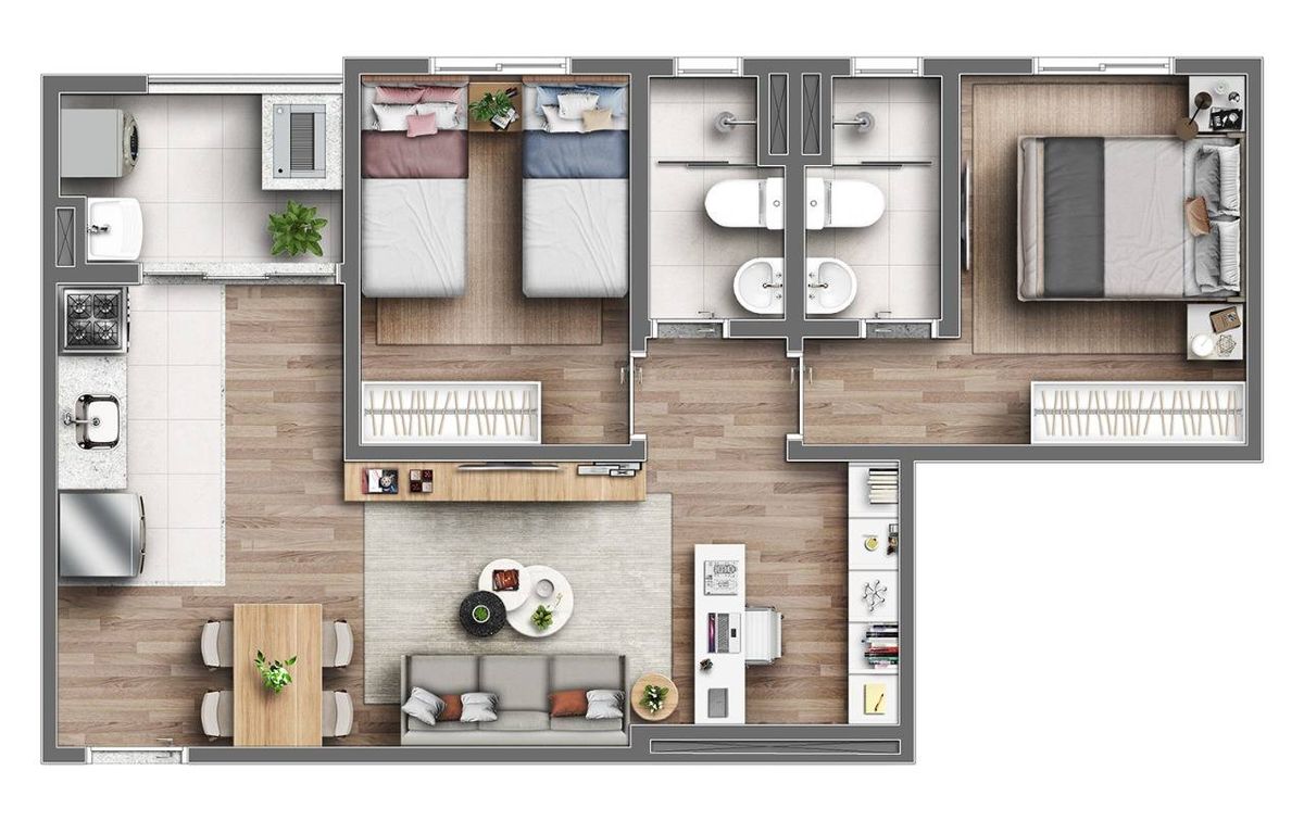 Mirati residenciais construtora macro construção 58 metros 0