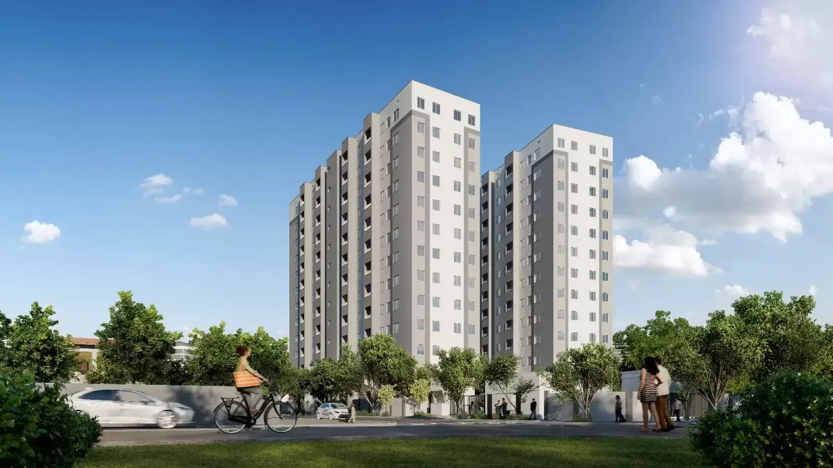 San miller construtora mrv construção 35 metros 02 dormitóri