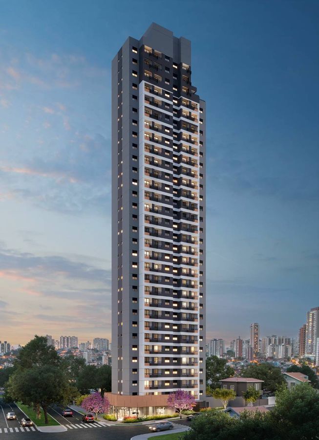 Mundo apto elevato brooklin construção 21 metros studios com