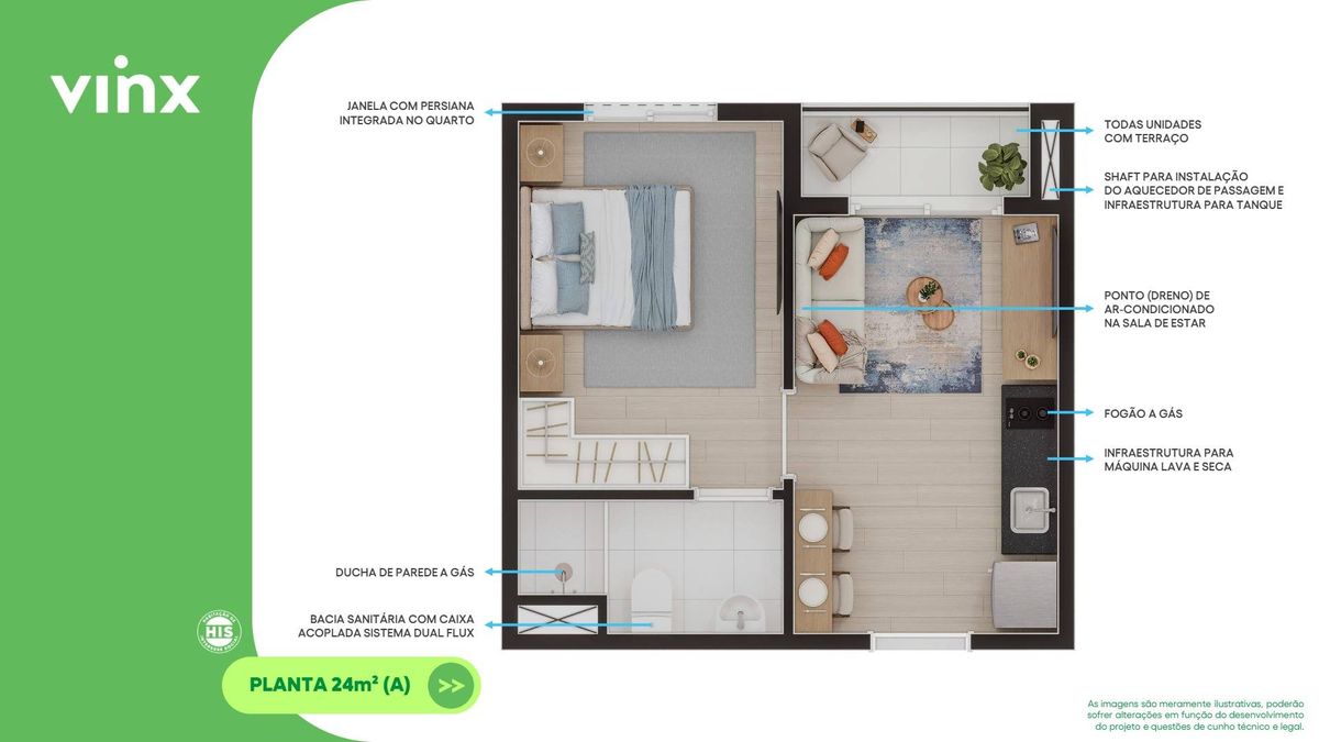 Vinx marajoara construtora vinx lançamento 43 metros 02 dorm