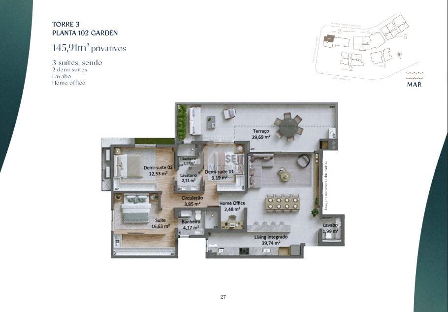 Apartamento a venda villa maggiore