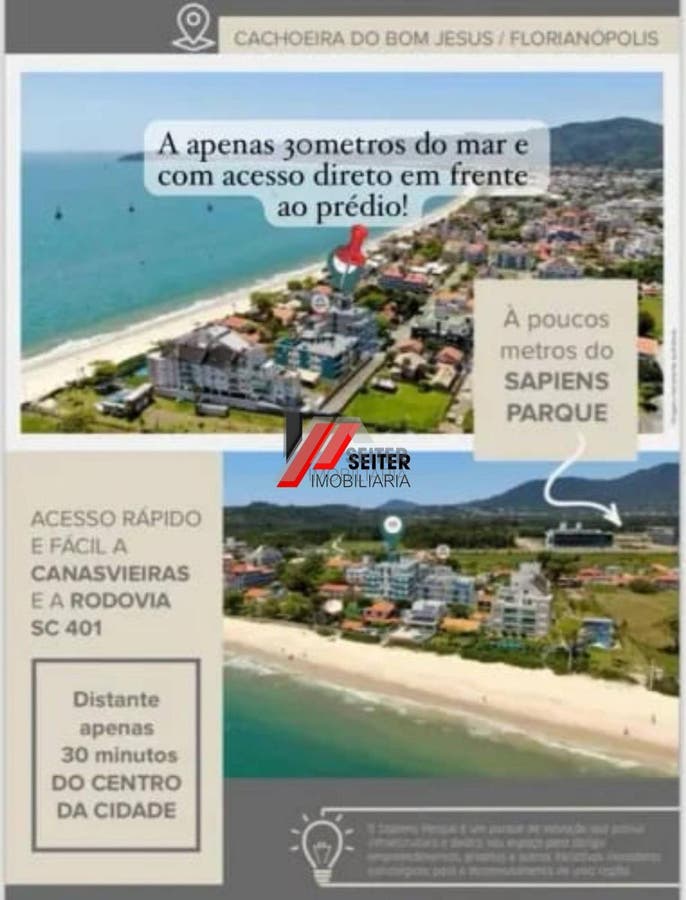 Apartamento à venda na Cachoeira do Bom Jesus Florianópolis