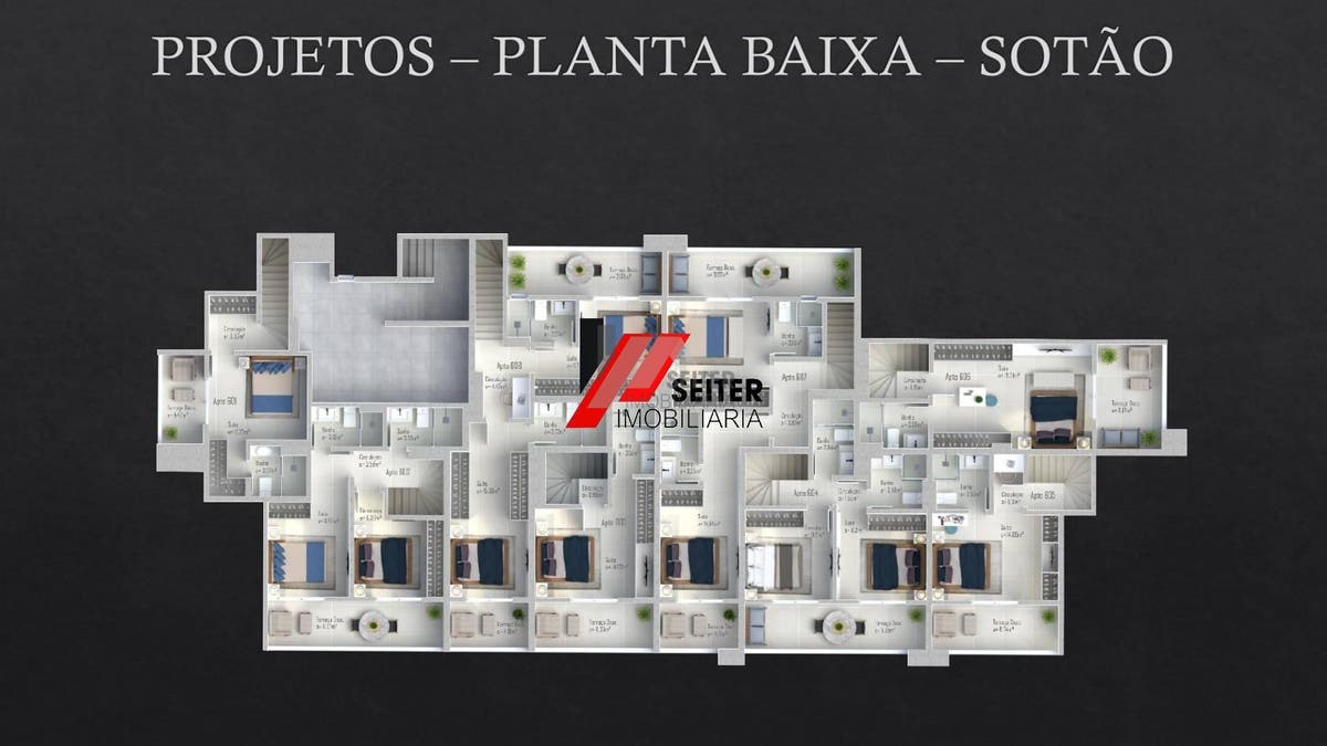 Apartamento de 2 dormitórios a venda no bairro Trindade