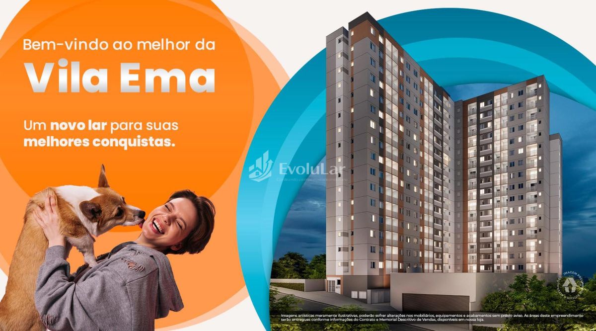 Apartamento com 1 quarto, Vila Ema - São Paulo