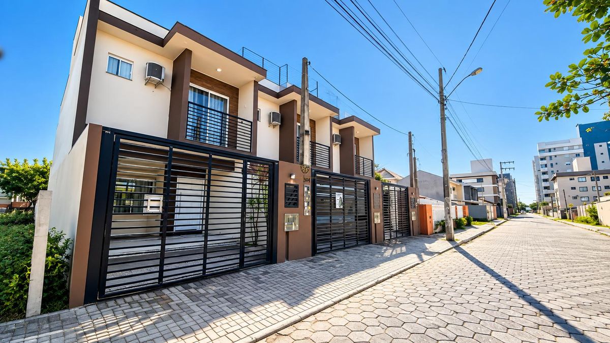 Sobrado Itacolomi -3 dormitórios próximo da praia - Casa em Itacolomi, Balneário Piçarras - à venda - RS Soluções Imobiliárias