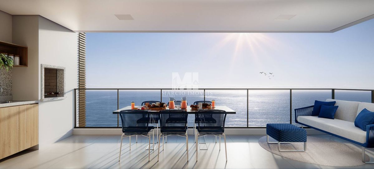 Apartamento 3 Quartos 106m² Tabuleiro Barra Velha com Frente Mar