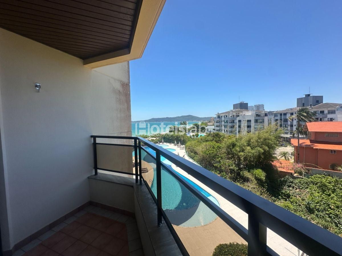 Apartamento pé na areia de um quarto com vista para o mar