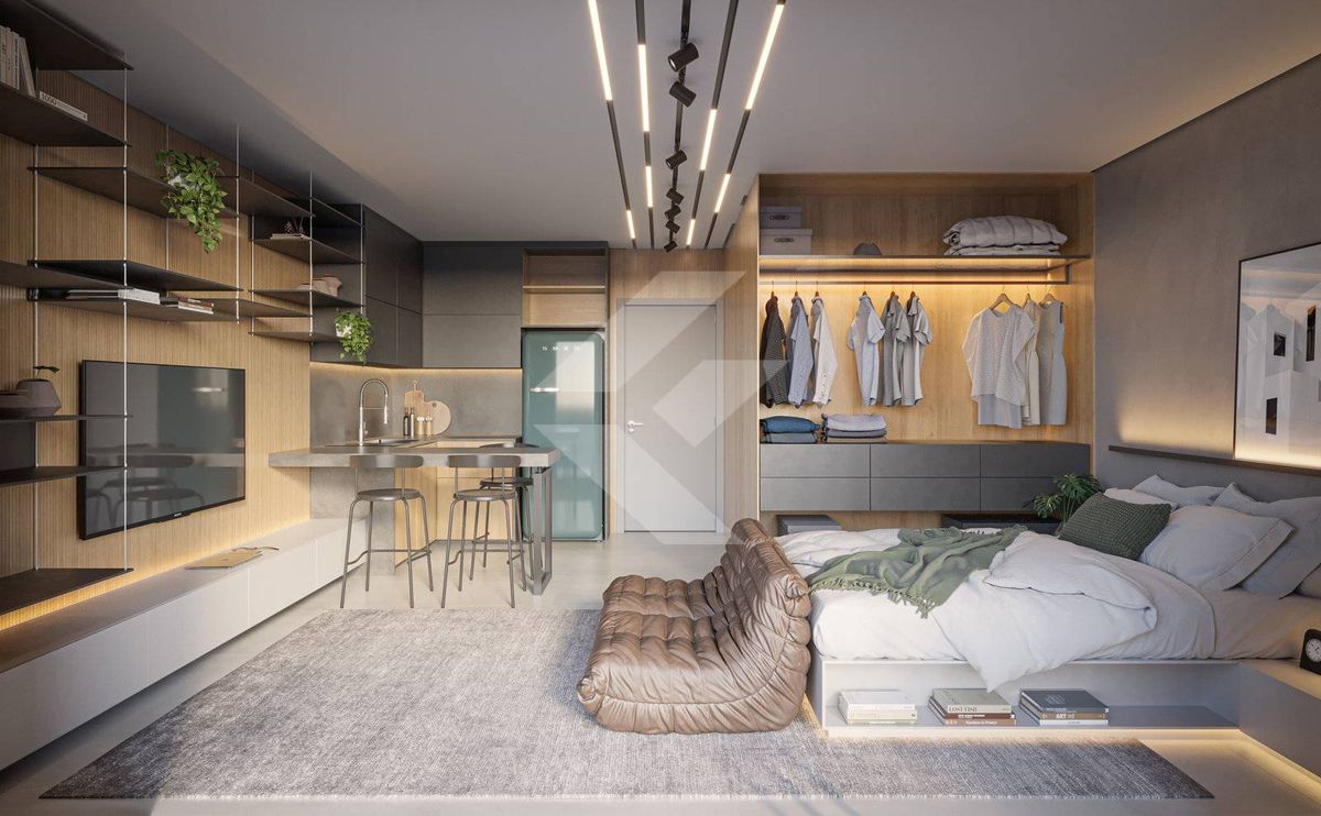 Flat/Apart Hotel, 1 quarto, 35 m² - Foto 14