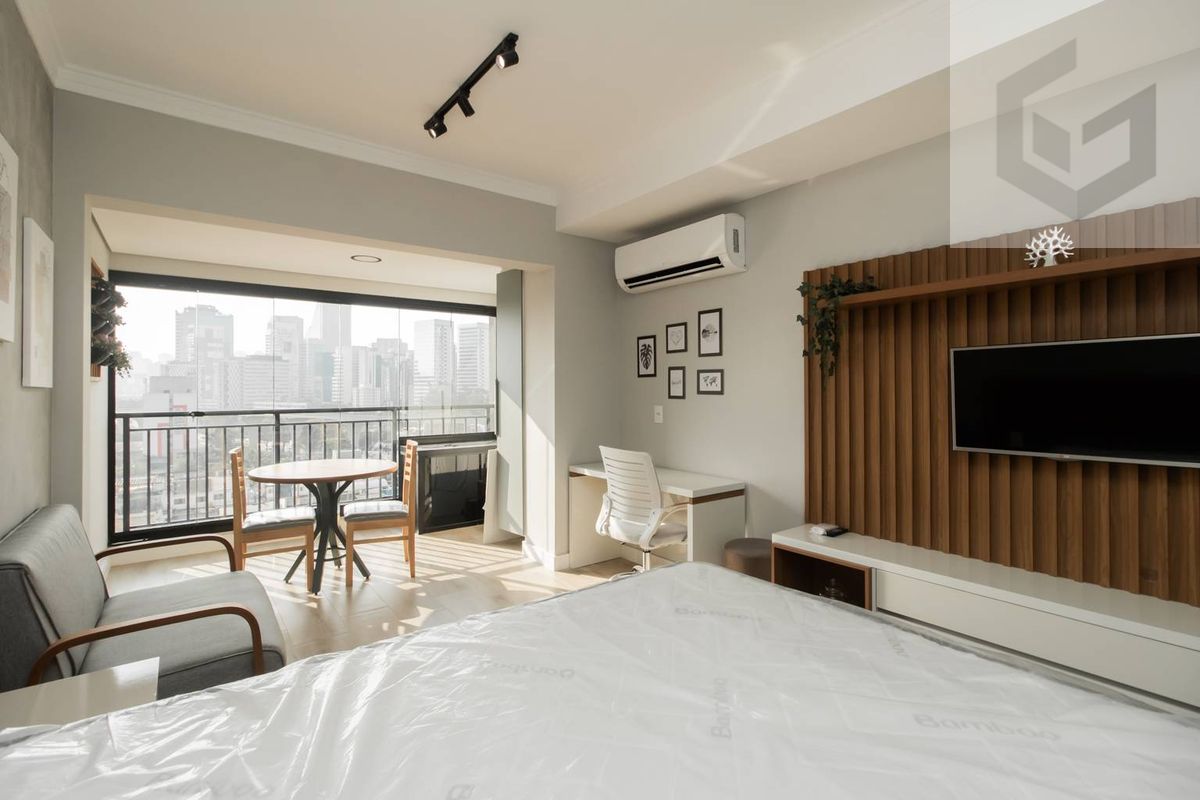 Apartamento com 1 Quarto para Locação, Vila Cordeiro - São Paulo