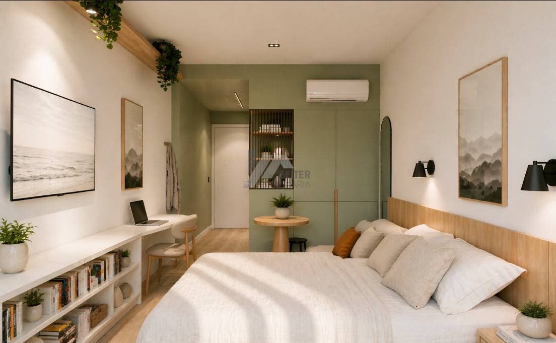 Studio Premium Parkside Avenida Rio Branco centro Florianópolis - 1705
