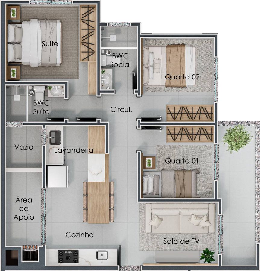Residencial wave