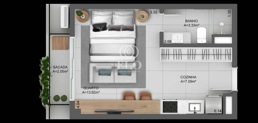 Apartamento, 1 quarto, 49 m² - Foto 25