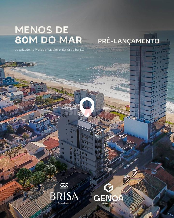Brisa Residence - Tabuleiro Barra Velha - Suíte + 02 Dormitórios e 02 Suítes