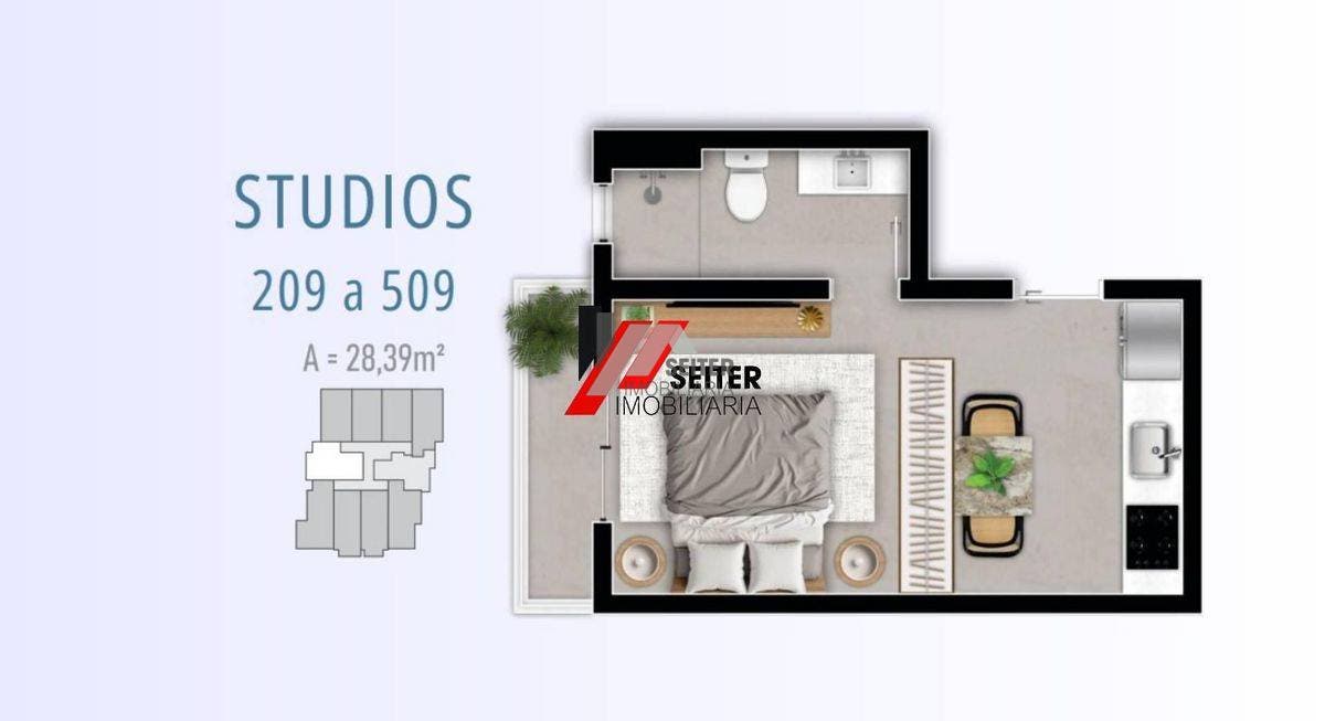 Studio para Venda na Trindade