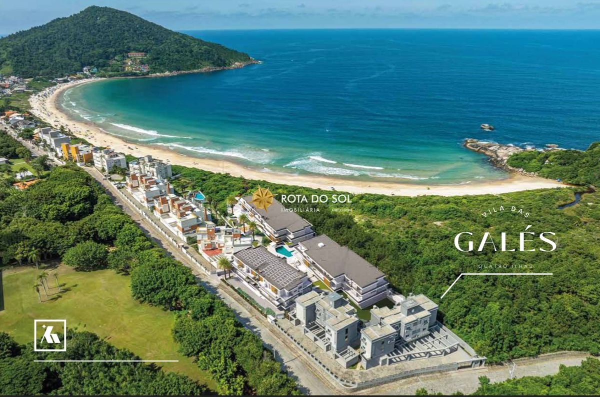 Vila das Galés Apartamento frente Mar 4 suítes à venda Praia Quatro Ilhas Bombinhas SC — foto 2