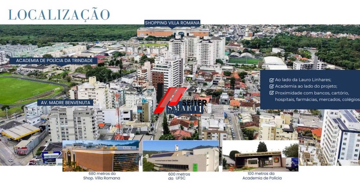 Studio Compacto à Venda em Florianópolis Smart 1 Trindade